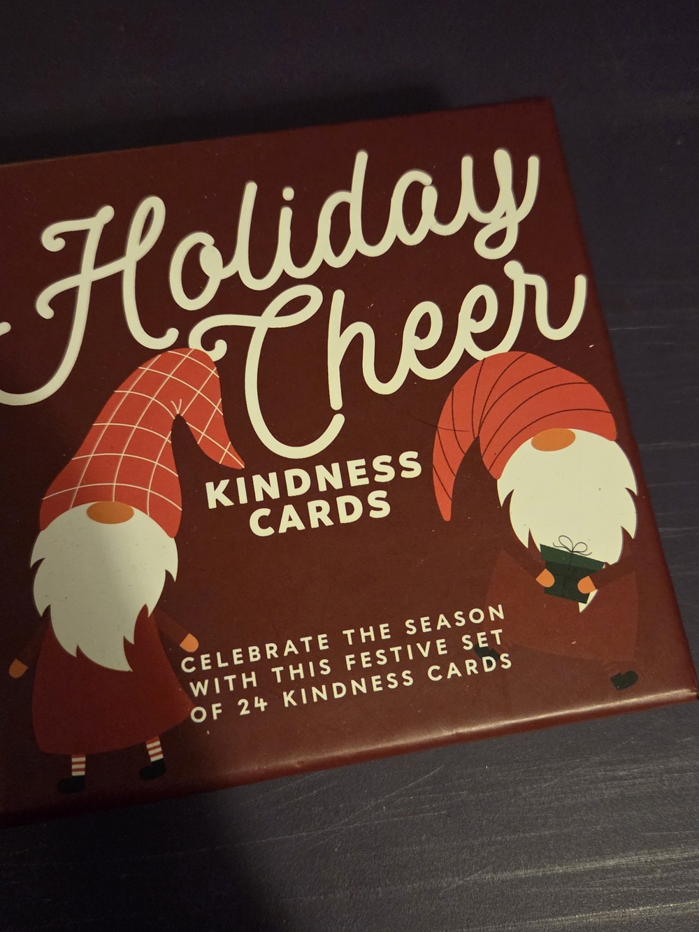 Holiday Cheer Kindness Cards - Festive Red Set